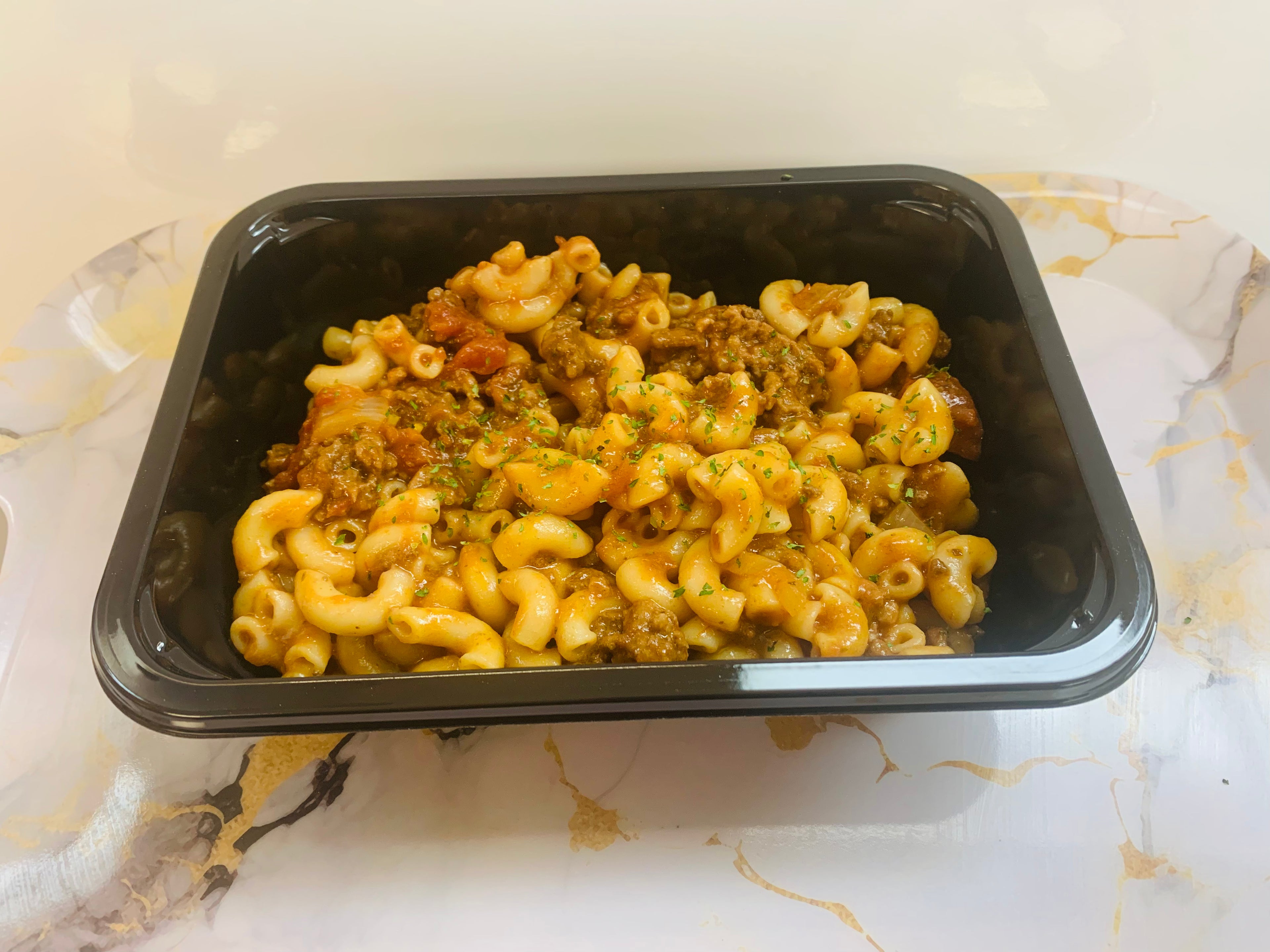 Macaroni à la viande