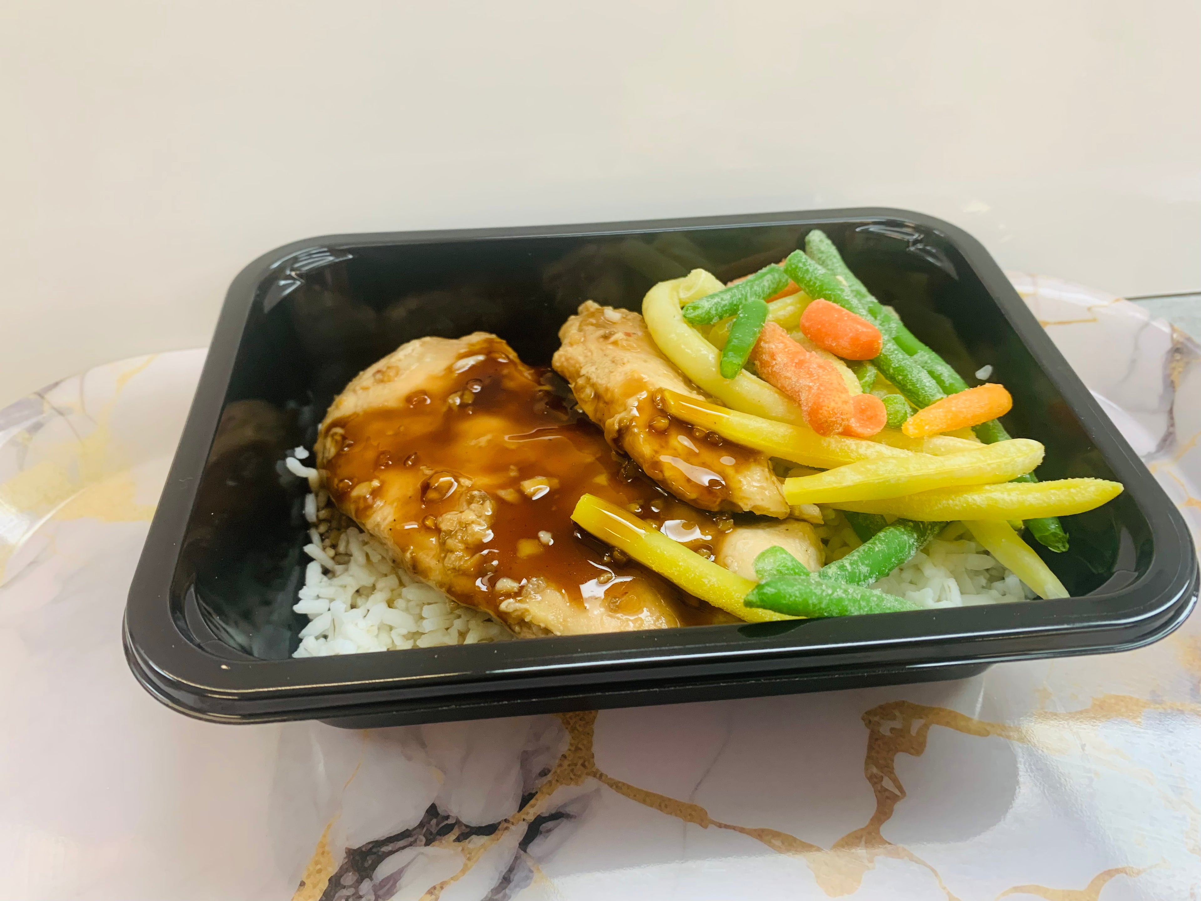 Poulet miel et ail